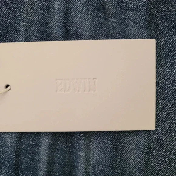 Edwin Jamie boyfriend cropped jeans Womens Size 8 New - Picture 5 of 6